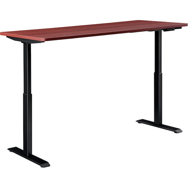 Interion By Global Industrial Sit Stand Desk, 30 in D X 28 to 46 in H, 48 in W X 695779MH - main